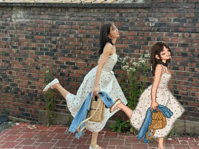 윤은혜, 픽셀놀이에 열중… AI도 인정한 동얼굴