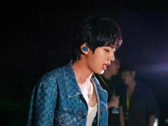 'BTS' JIN, 오사카 팬콘의 비하인드컷 공개… 'wootteo도 찍었다'