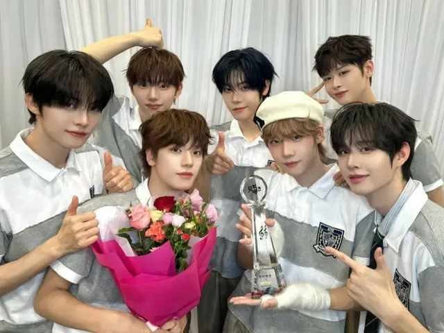 ‘CLOSE YOUR EYES’, ‘뮤직뱅크’에서도 1위… ‘초고속’ 음악 프로그램 3관 달성