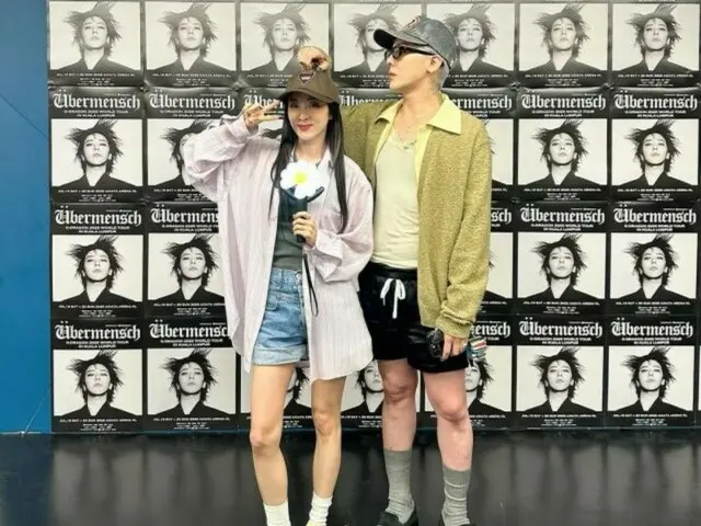 '2NE1' 다라, 지드래곤 말레이시아 공연장 방문… 변함없는 우정