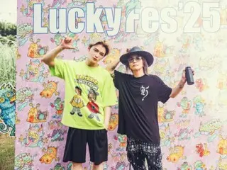 J-JUN&HYDE, 「Lucky fes」로 투샷…릴렉스한 분위기가 매우 좋다!