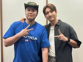 'TVXQ' 창민, 배우 이장우와의 투샷 공개…“뚱뚱해도 멋진 형”