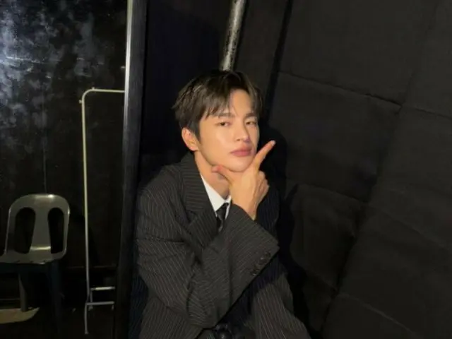 서인국, 무대 뒤에서도 매력 어필… '즐거운 필리핀 팬미팅'