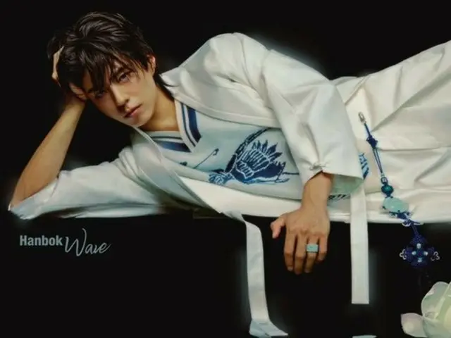 'BTS' V, 박보금의 한복 차림 투고에 하트 이모티콘으로 애정표현