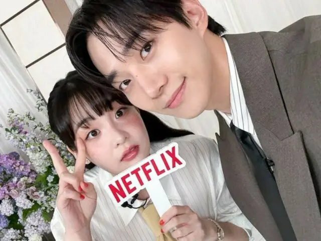 '2PM' 준호&김민하, 눈부신 비주얼… '태풍상사'에서 콤비에 기대