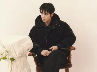 '아스트로' 차은우, 추위도 잊게 해주는 따뜻한 비주얼