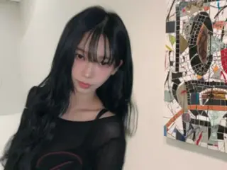 「aespa(에스파)」카리나, 스테이지에서 내리면 청순미를 발산…“아름다운 데콜테 라인”