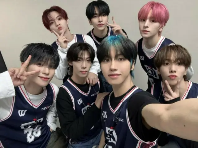 'n.SSign', 한국 프로농구전에서 축하공연… '정말 영광이었습니다!'