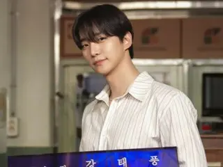 '2PM' 이준호, '태풍상사' 방송 종료가 잔잔하다… 비하인드컷 공개