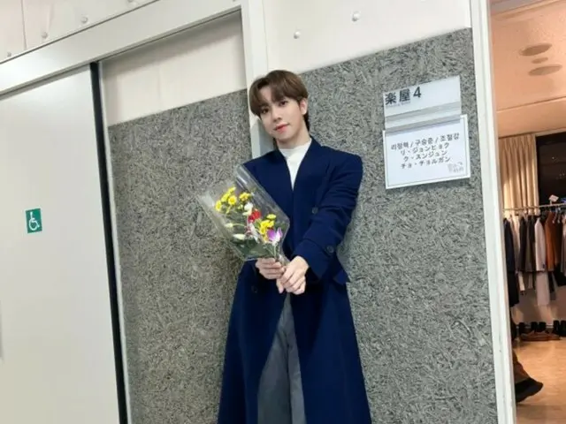 'n.SSign' 카즈타, 뮤지컬 '사랑의 불시착' 첫 무대 종료... '뮤지컬 데뷔했습니다'